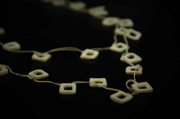 lveb bijoux créateurs contemporains collier porcelaine